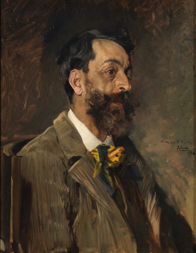 The Painter Juan Espina y Capo by Joaquín Sorolla